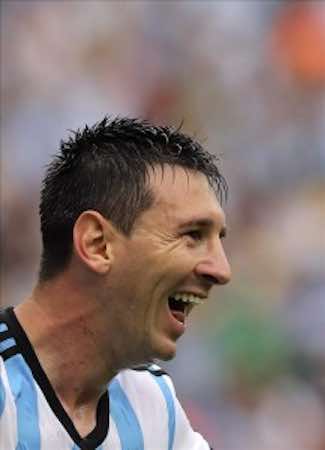 Messi, elegido hombre del partido ante Nigeria. EFE