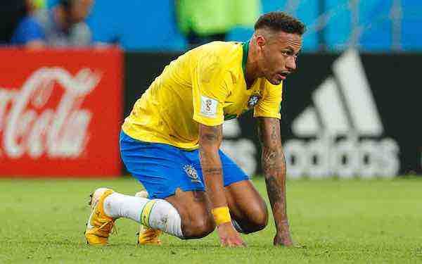 Neymar, mucho ruido y pocos goles en el Mundial de Rusia
