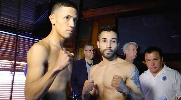Weights from 'Conquerors' ESPN Friday Night Fights at UIC Pavilion in Chicago