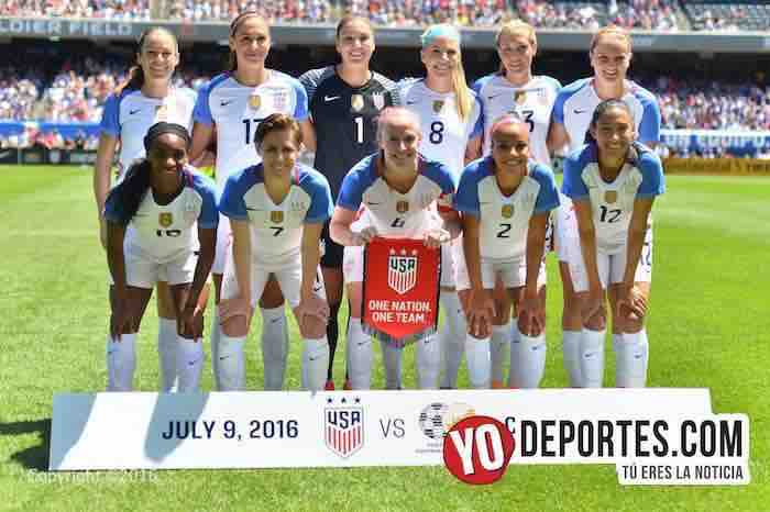 Chicas de USA pasan el examen en Chicago contra Sudafrica
