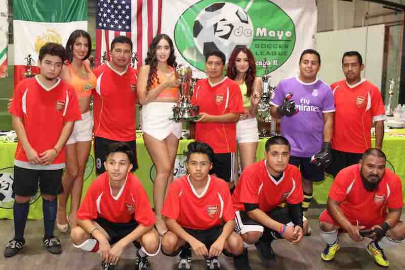 Viernes de campeones en la 5 de Mayo Soccer League
