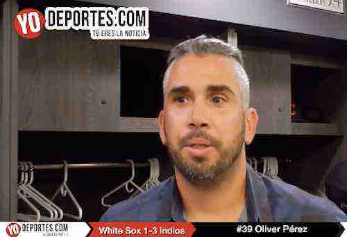 Oliver Pérez listo para una Serie Mundial con los Indios de Cleveland