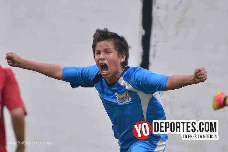 Oscar Salgado regala triunfo a los Halcones en la Champions Kids