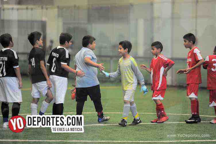 Manchester y Deportivo Tonalapa reparten puntos en la Liga Douglas Kids