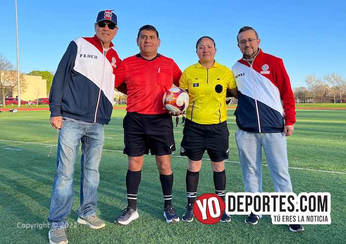 Arranca la nueva liga de veteranos FMV con ocho equipos en la primera jornada