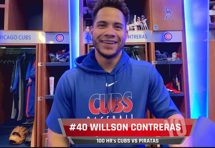 Para Willson Contreras 100 jonrones son suficientes para quedarse en Chicago con los Cubs