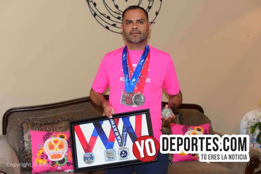 José Pedro Estrada vá por su décimo Maratón de Chicago que acabará de «rodillas si es necesario»